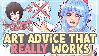 Most UNDERRATED Art Advice That Really Works! (You’re Tracing WRONG) || SPEEDPAINT + COMMENTARY