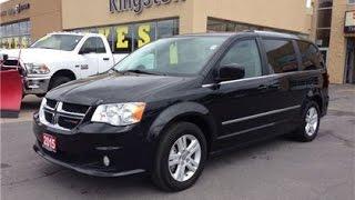 Used 2015 Dodge Grand Caravan Crew Black For Sale | Kingston, Ontario