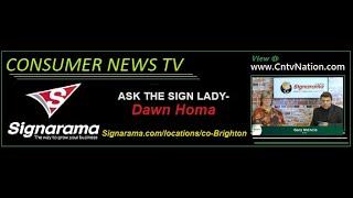 SIGNARAMA- Dawn H. on CNTV ©2024