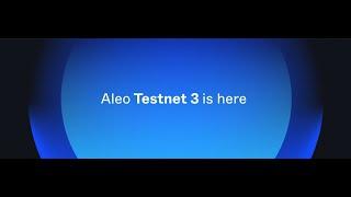 Aleo Testnet 3 запускаем тестовое приложение в блокчейне Алео