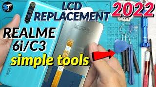 HOW TO Replace REALME C3 and 6i LCD Display using only simple tools I bought from LAZADA!!!