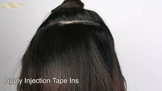 Do You Know Inject Tape in Extensions? How to Apply Tape In Hair?