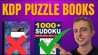 Amazon KDP Puzzle Books - Better Than You Think