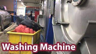 Garments Front Load Washing Machine In Textile Factory Washing Plant | Raw Denim Washing Machine