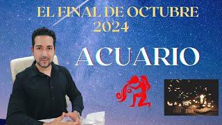 ACUARIO ️ FINAL DE OCTUBRE 