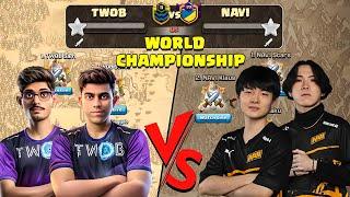 Our Most Thrilling match against World Champions (Clash of Clans)