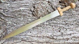 Making a Roman Gladius Hispaniensis - Stock Removal Reproduction