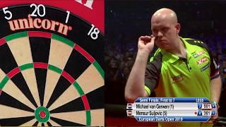 Michael Van Gerwen's CRAZY Nine-Darter! T19-Bull-Tops to finish!