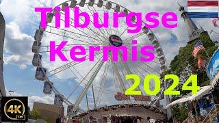 TILBURGSE KERMIS (NL) 🩵 2024  4K