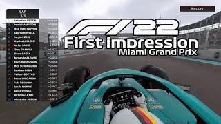 F1 22- FIRST IMPRESSION