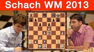 Schach-WM 2013 Magnus Carlsen - Viswanathan Anand: Runde 5