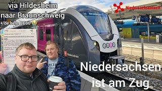 Via HILDESHEIM naar BRAUNSCHWEIG | Niedersachsen ist am Zug #JuulVlog