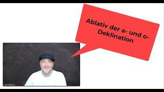 Ablativ der a-  und o-Deklination