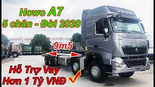 Xe Tải Howo A7 5 Chân 2020 Tải Trọng 21.5 Tấn - Báo Giá Xe Tải Howo Miền Nam