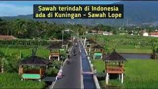 Sawah terindah di Indonesia ada di Kuningan // sawah lope