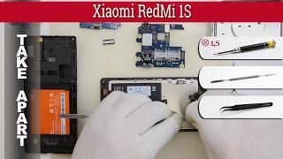 How to disassemble  Xiaomi Redmi 1S (2013029) Take apart Tutorial