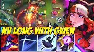 NV LONG WITH GWEN WILD RIFT - WTF IS THIS DAMAGE!! (GWEN JUNGLE)