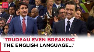 'Trudeau even breaking the English language…': Poliverre roasts Canadian PM over 'brokenist' speech