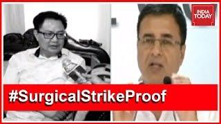 Congress Targets BJP Over Surgical Strike Proof, BJP Hits Back