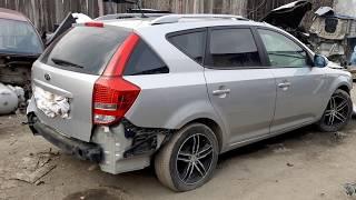 В разборе KIA CEED 2011 универсал авторазбор запчасти для Киа Сид двигатель 1.6 МКПП с авторазборки