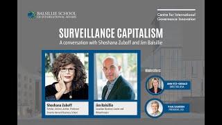 Surveillance Capitalism: A Conversation with Shoshana Zuboff and Jim Balsillie