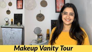 My Makeup Vanity Tour in Hindi | Makeup Collection | Anita Malik Vlogs