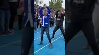 Hampton University Grads Ebony Fire Dance Team ️ #shorts