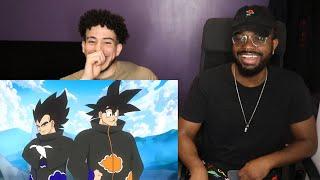 THIS WAS FUNNY BUT STRAIGHT FIRE!| Goku vs Naruto Rap Battle 1-3 - SSJ9k | REACTION!!