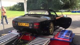 TVR Griffith 540 - Dyno - Petrol, LPG & Flames