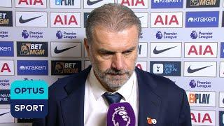 'It wasn't great. We gave ourselves a mountain to climb' | ANGE POSTECOGLOU loses to Ipswich Town