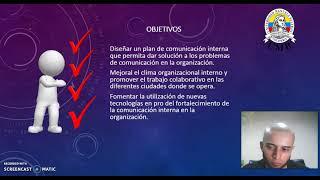 PLAN DE COMUNICACION INTERNA