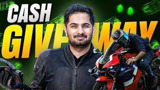 CASH GIVEAWAY ️ ON CBR 1000 RRR | ZS MOTOVLOGS |