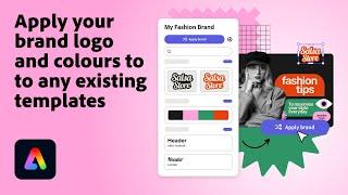 Build your brand identity with the one-click branding tool in Adobe Express | Adobe Express
