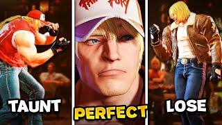 Street Fighter 6 - All TERRY Animations (Perfect, Taunts, Special Moves)