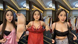 Try on haul || Daster bening import bahan linen halus