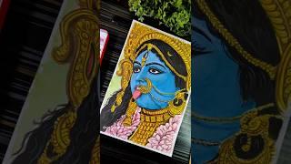 Maa Kali Painting ️️‍🩹, Kali Thakur #shorts #maakali #kalimata #diwali #painting #art