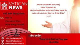 Radio thứ Bảy 19/10/2024 - Vatican News Tiếng Việt