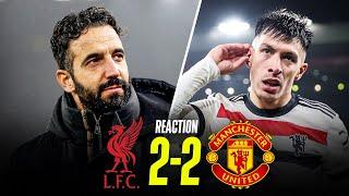 Superb Amorim TEAM PERFORMANCE At Anfield With FIGHT | LIVERPOOL 2-2 MAN UTD