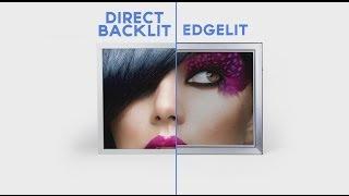 Direct Backlit vs. Edgelit Lightboxes