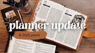 Planner and life update + 2025 plans 