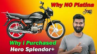 Why i purchased this hero splendor+ and modified to spoke wheels |  TechTravelTelugu