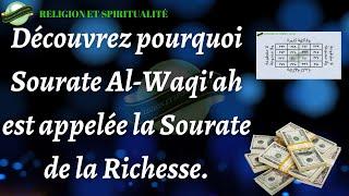 Découvrez pourquoi Sourate Al Waqi'ah est appelée la Sourate de la Richesse - #secretsducoran