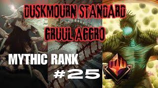 Top #25 Mythic Rank: Gruul Aggro STOMPS META DECKS: mtg: Arena: Duskmourn Standard