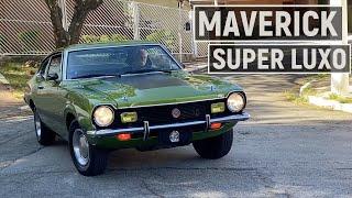 MAVERICK SUPER LUXO: exemplar de 1974 está na família há 23 anos