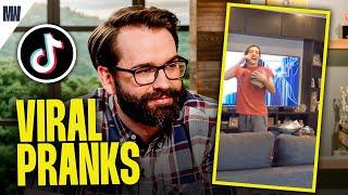 Internet Dad Reviews VIRAL Pranks On Parents