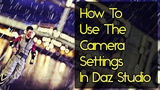 Daz Studio Camera Settings