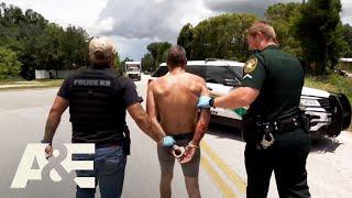 Live PD: K9 Patrol - K9 Subdues Robbery Suspect Until Police Step In | A&E