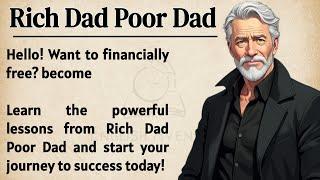 Rich Dad Poor Dad || Learn English Through Story || Graded Reader || Financial Freedom Secrets