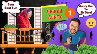 Chipku Aunty | Husband wife comedy | Comedy video | Madhu Dramebaaz #comedy #trending #viral