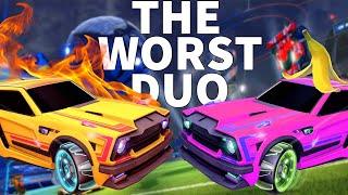 The WORST Duo in Rocket League You'll Ever See (Ft. Angyl)